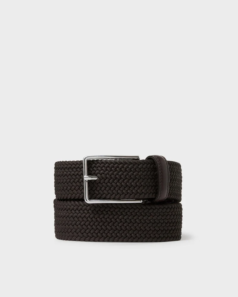SADDLER Marstrand Belt Stretch - Dark Brown