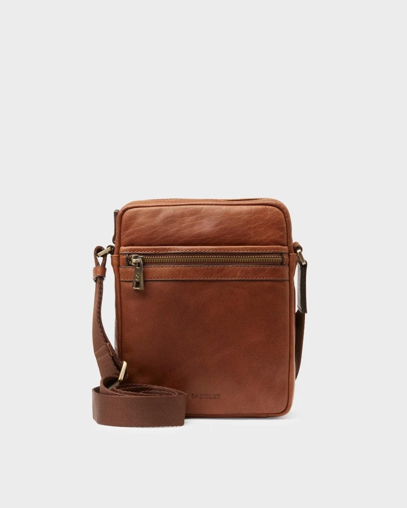 SADDLER Valle Messenger Bag - Brown