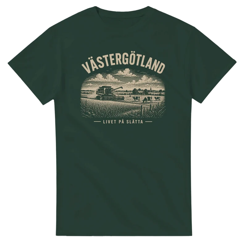 T-shirt - Västergötland, livet på slätta