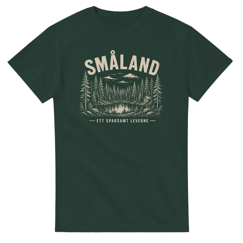 T-shirt - Småland, ett sparsamt leverne