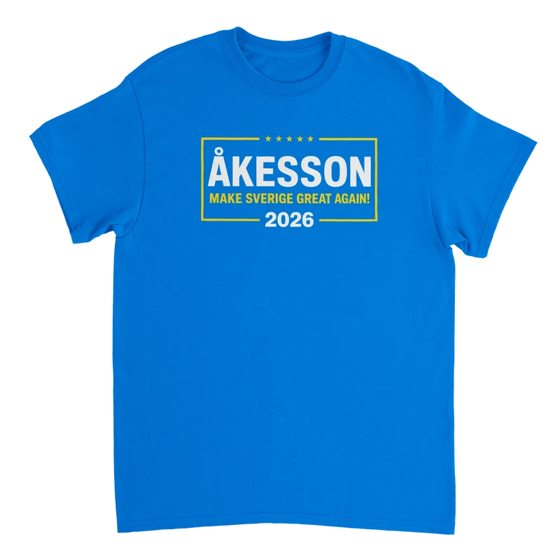 T-shirt - Åkesson, Make Sverige Great Again