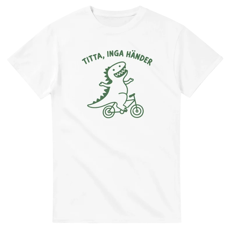 T-shirt - Titta, inga händer