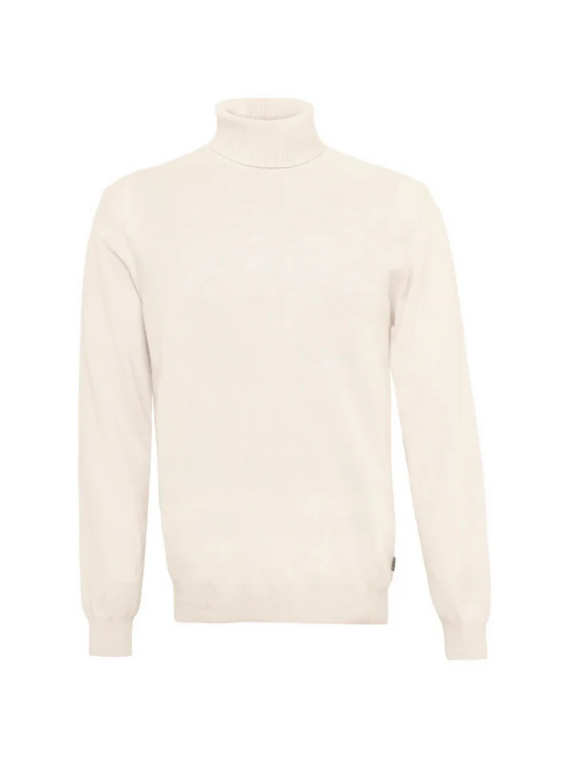 SAND Merino ID Rollerneck - Off White