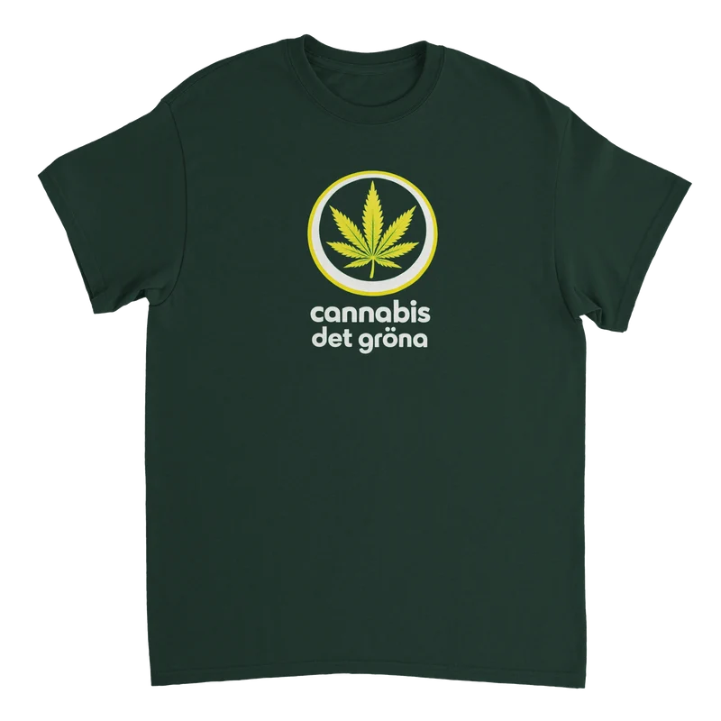 T-shirt - Cannabis det gröna