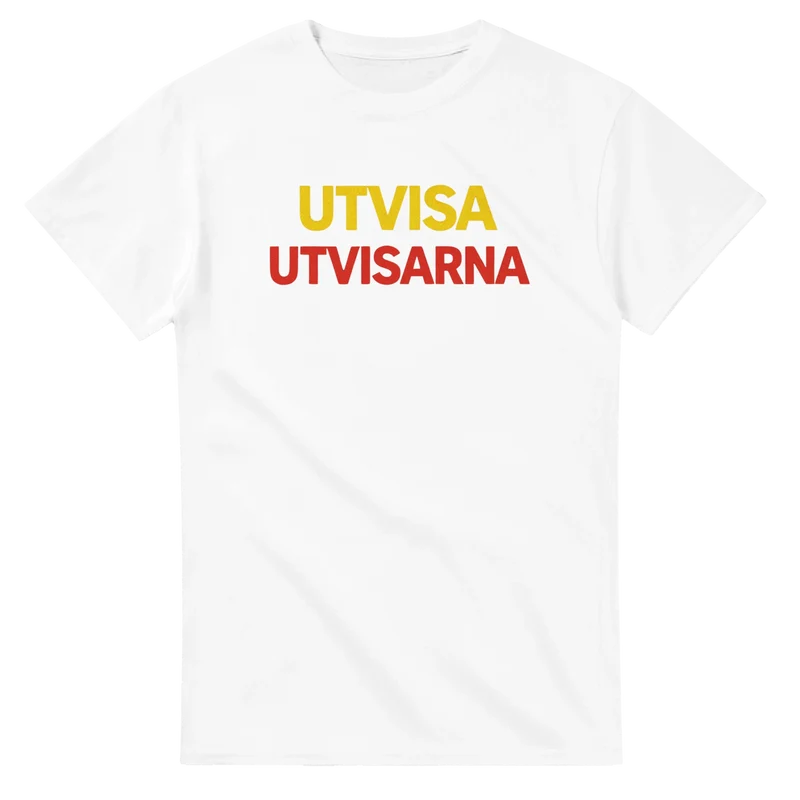 T-shirt - utvisa utvisarna