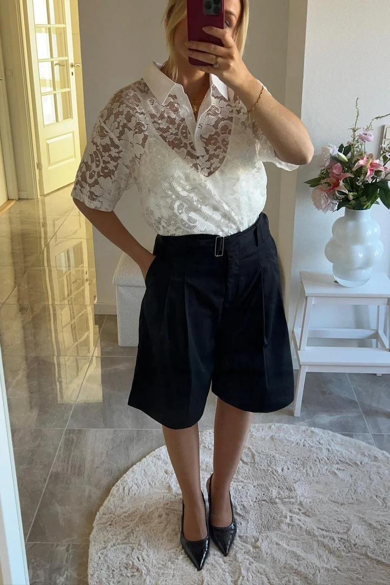 Dear Molly - Bermuda Shorts - Black