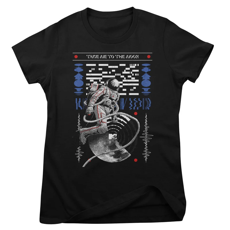 MTV - Take Me To The Moon Girly Tee