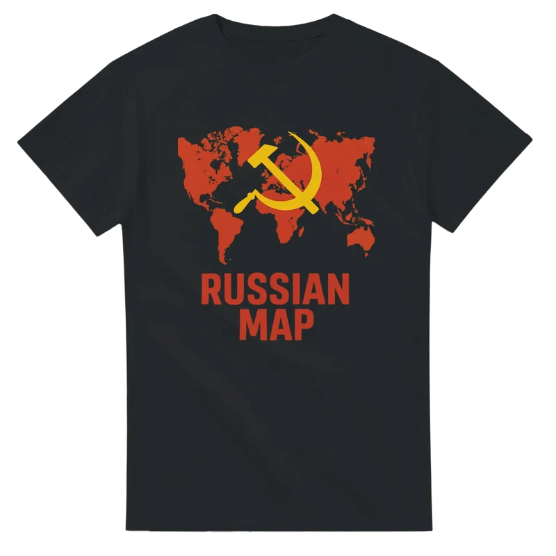 T-shirt Original – Russian Map