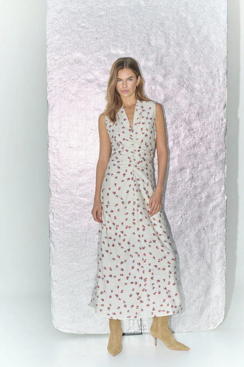 Co´Couture - Mariscc Flower Dress 46083 - 11 - Off White