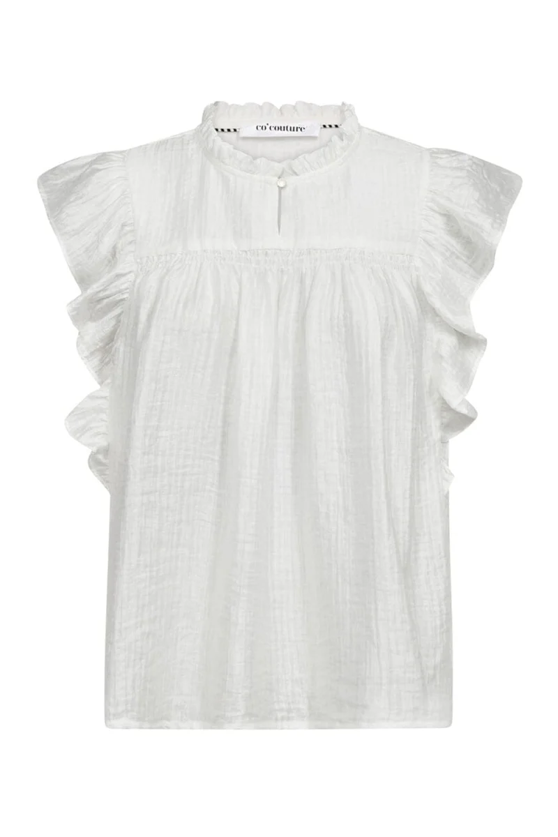 Co´Couture - Tassycc Top 45162 - 4000 - White
