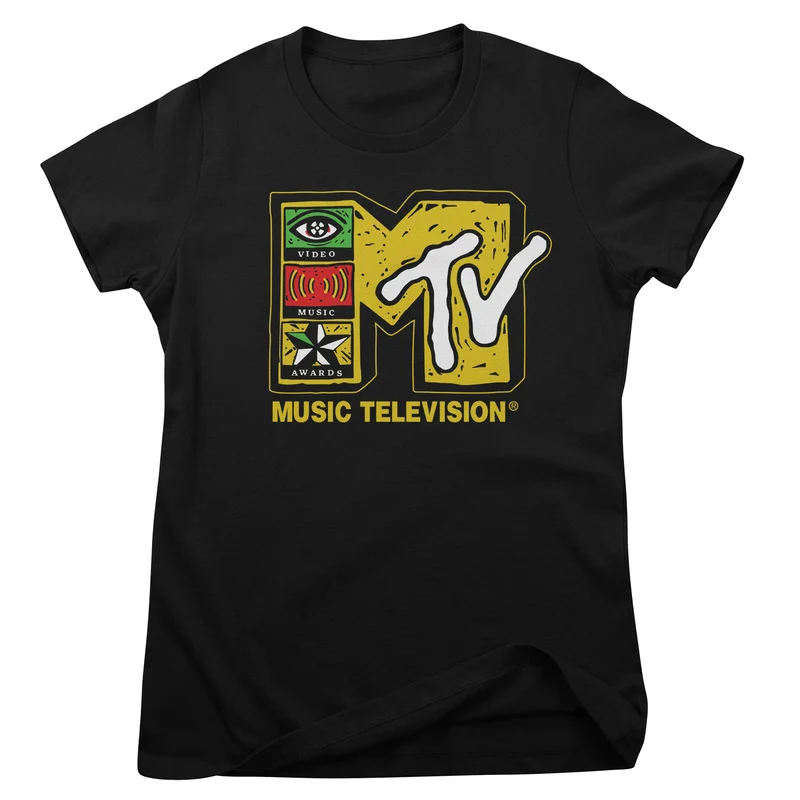 MTV Video Music Awards Sketch Logo Girly Tee