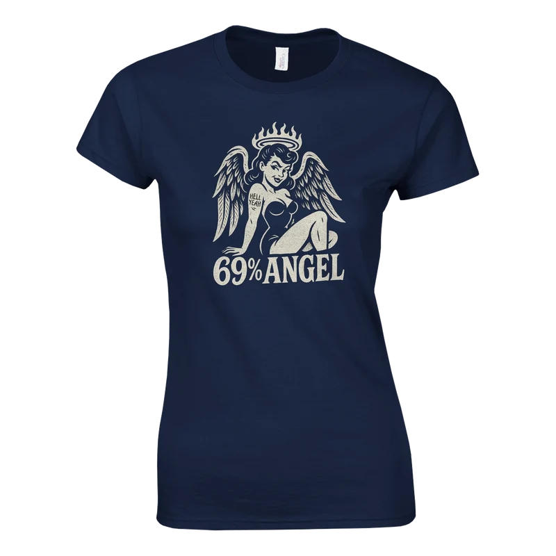 T-shirt Classic Dam - 69% Angel