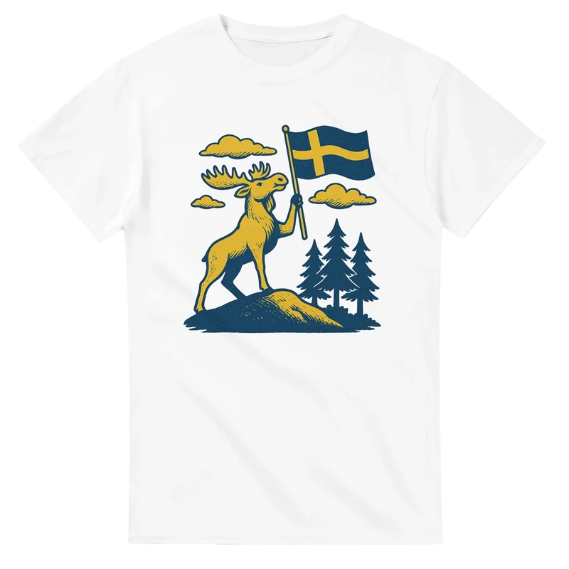 T-shirt Classic – Älg för Sverige