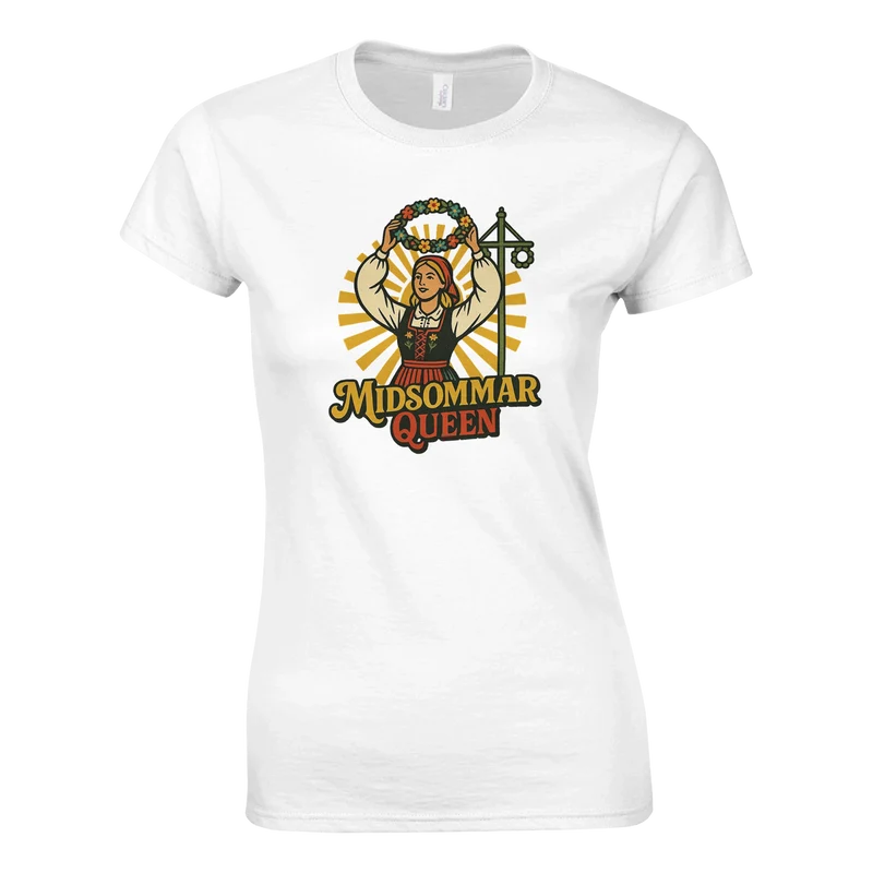 T-shirt Classic Dam – Midsommar Queen