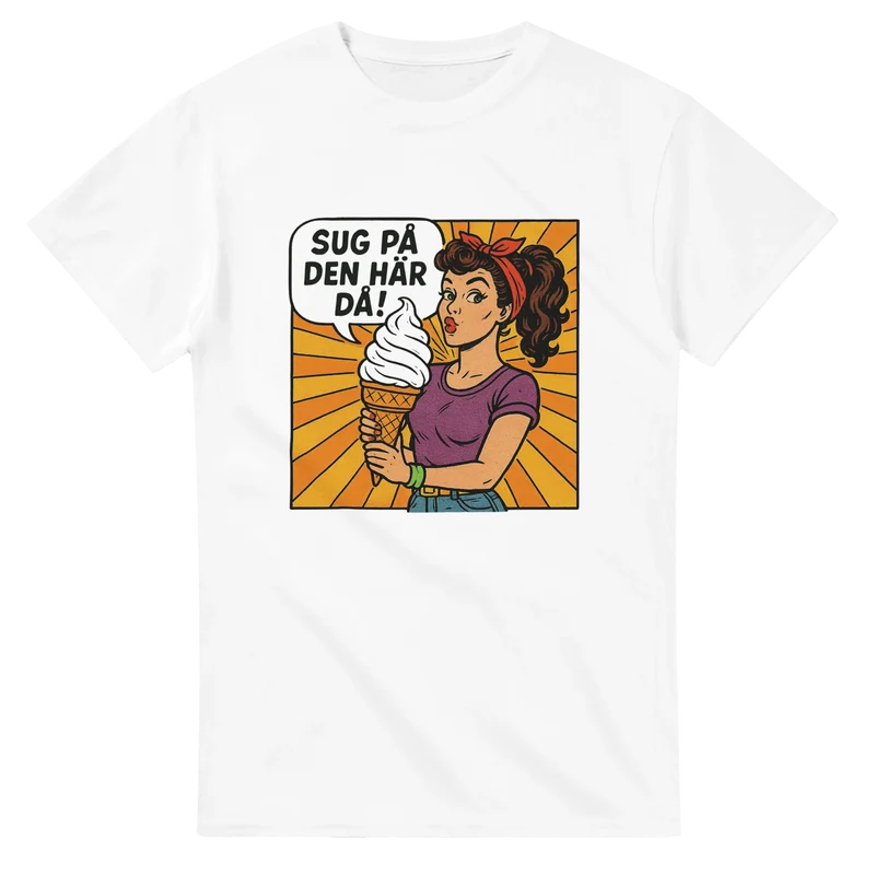 T-shirt Original – Sug på den här då!