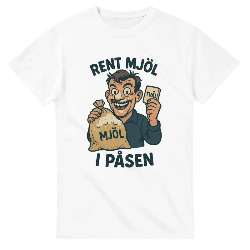 T-shirt - Rent mjöl i påsen (Christer-edition)