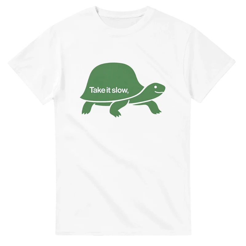 T-shirt Original – Take it slow (Sköldpadda)