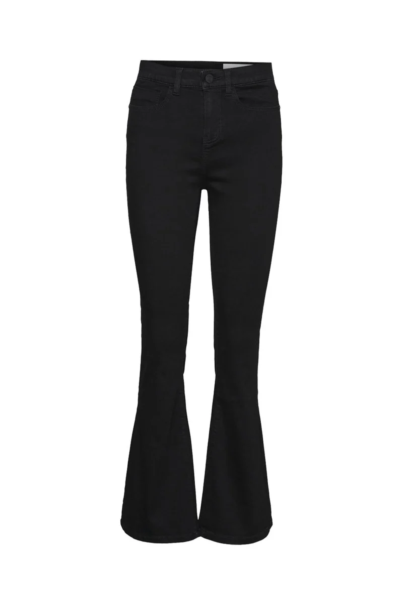 Noisy May - Nmsallie Flared Vi023Bl - 3706623 Black