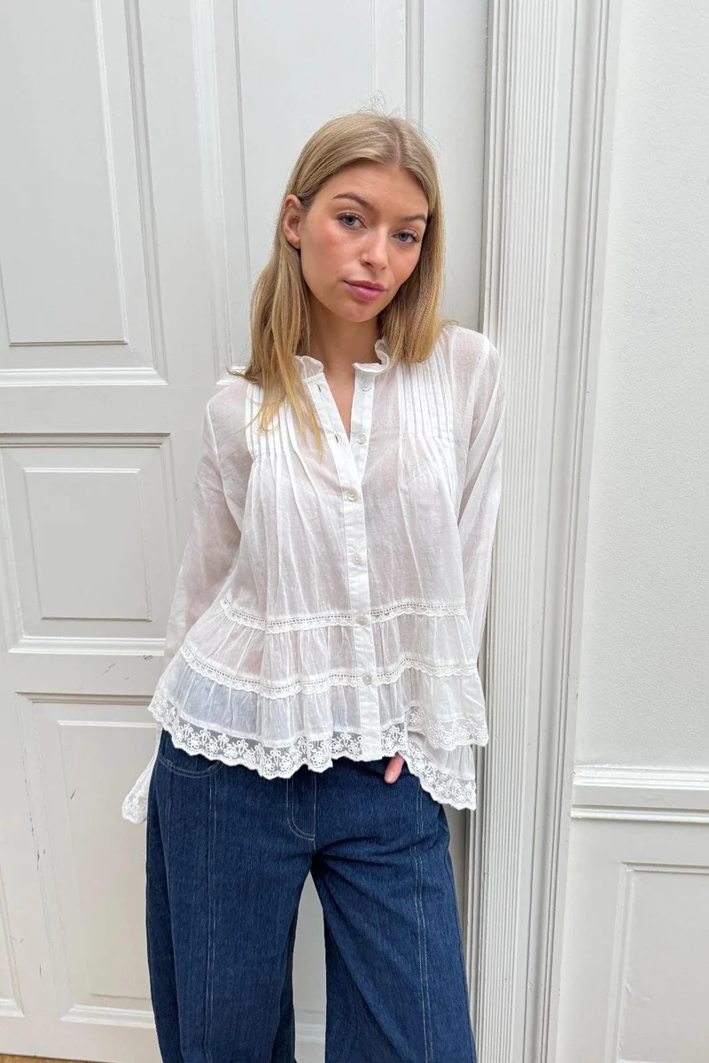 Continue - Audrey Long Sleve 15157 - White