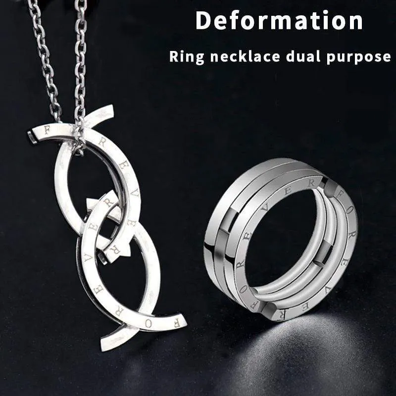 Halsband/ringar av punktyp för män