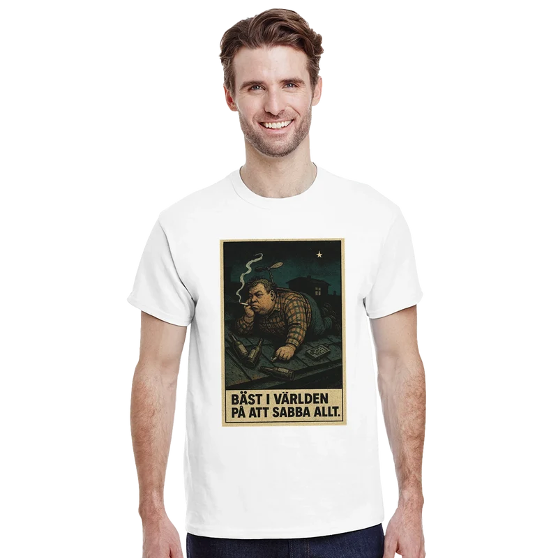 T-shirt - Bäst i världen på att sabba allt