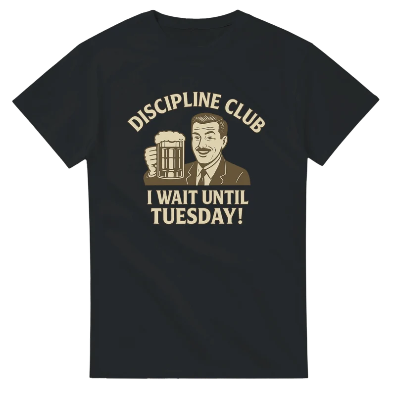 T-shirt Original – Discipline Club Svart
