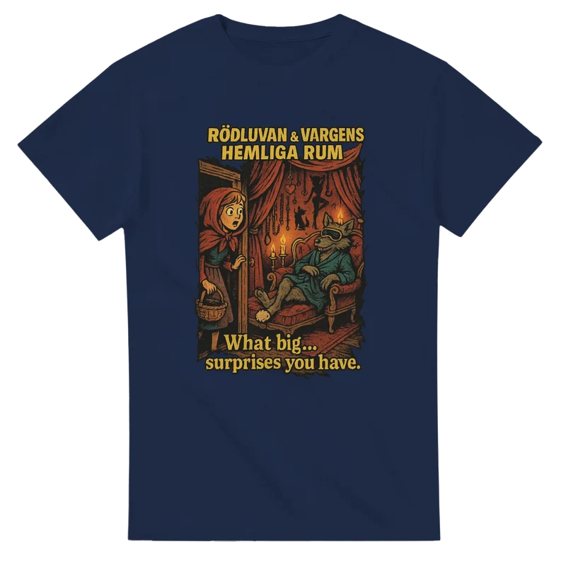 T-shirt - Rödluvan & Vargens hemliga rum