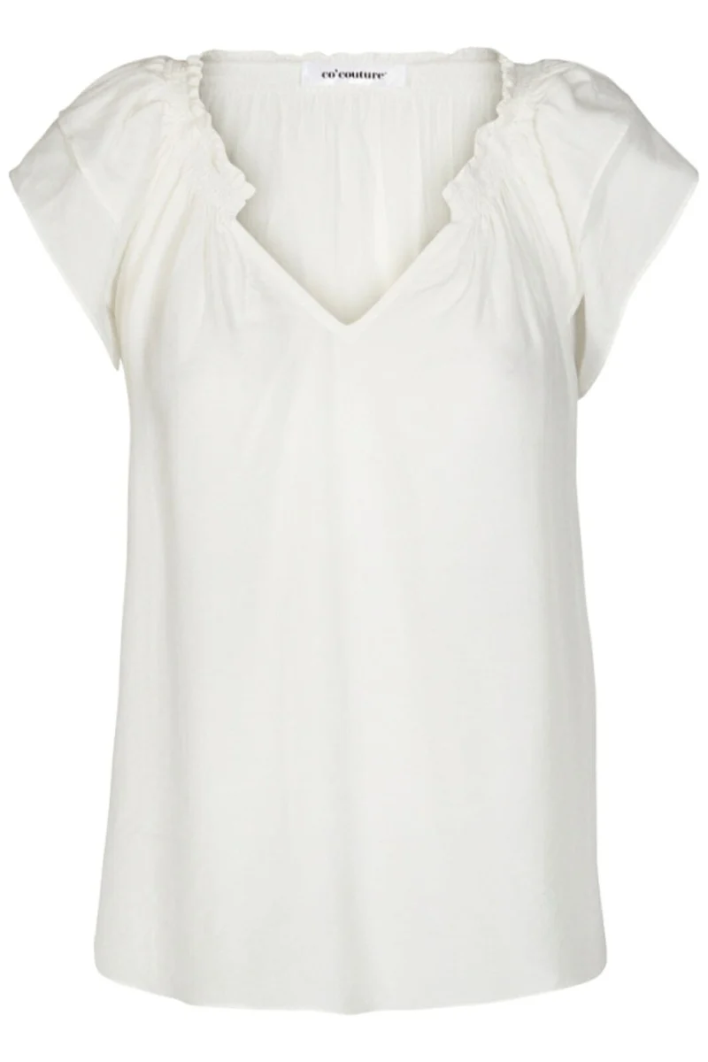 Co´couture - Sunrisecc Top 75683 - 11 Off White