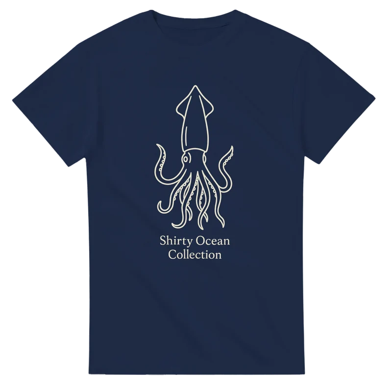 T-shirt Original – Giant Squid | Shirty Ocean Collection