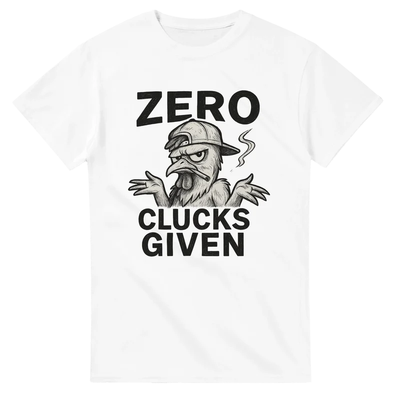 T-shirt Original – Zero Clucks Given