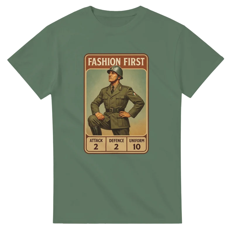 T-shirt Original – Fashion First (Italy WW2 Trading Card)