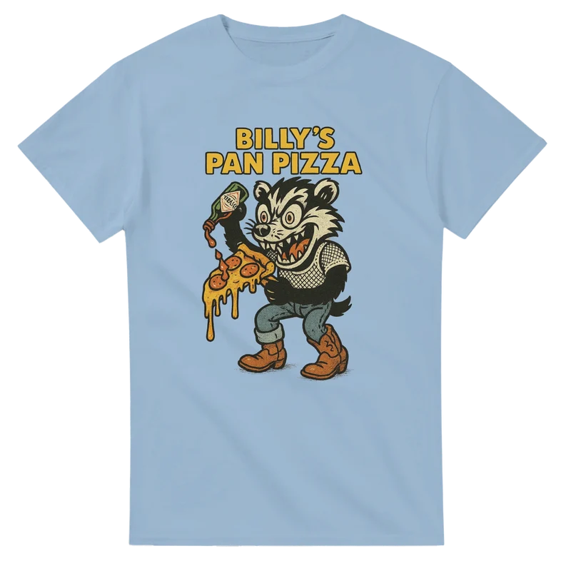 T-shirt Original - Billy's Pan Pizza