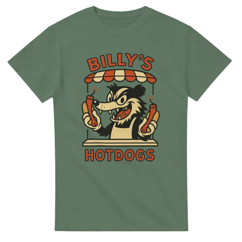 T-shirt Original – Billy’s Hotdogs
