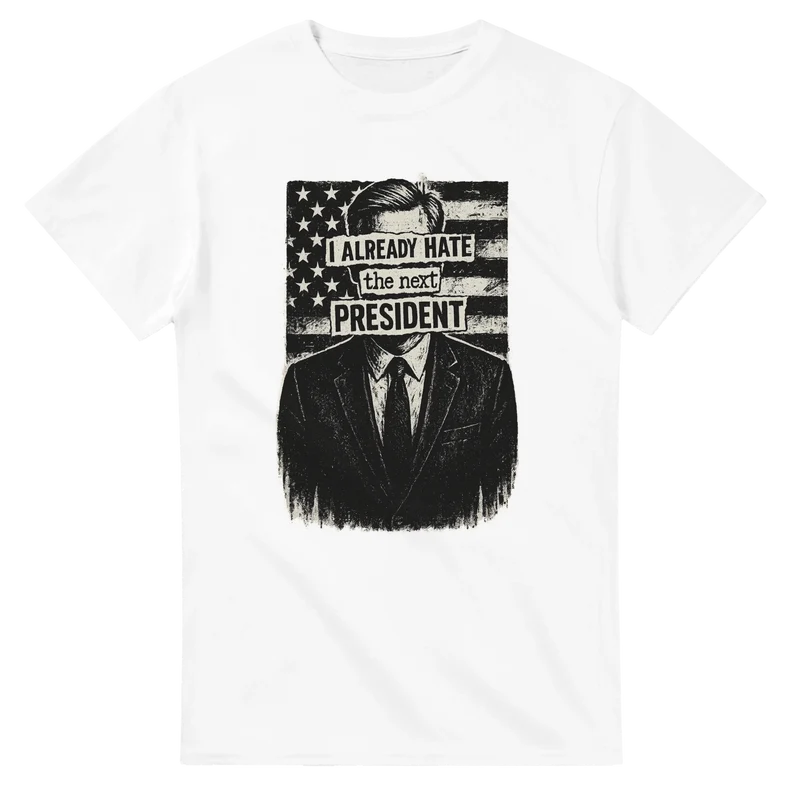 T-shirt - I already hate the next president