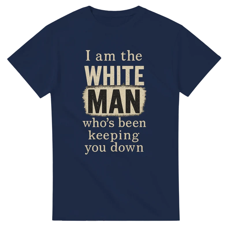 T-shirt - White man