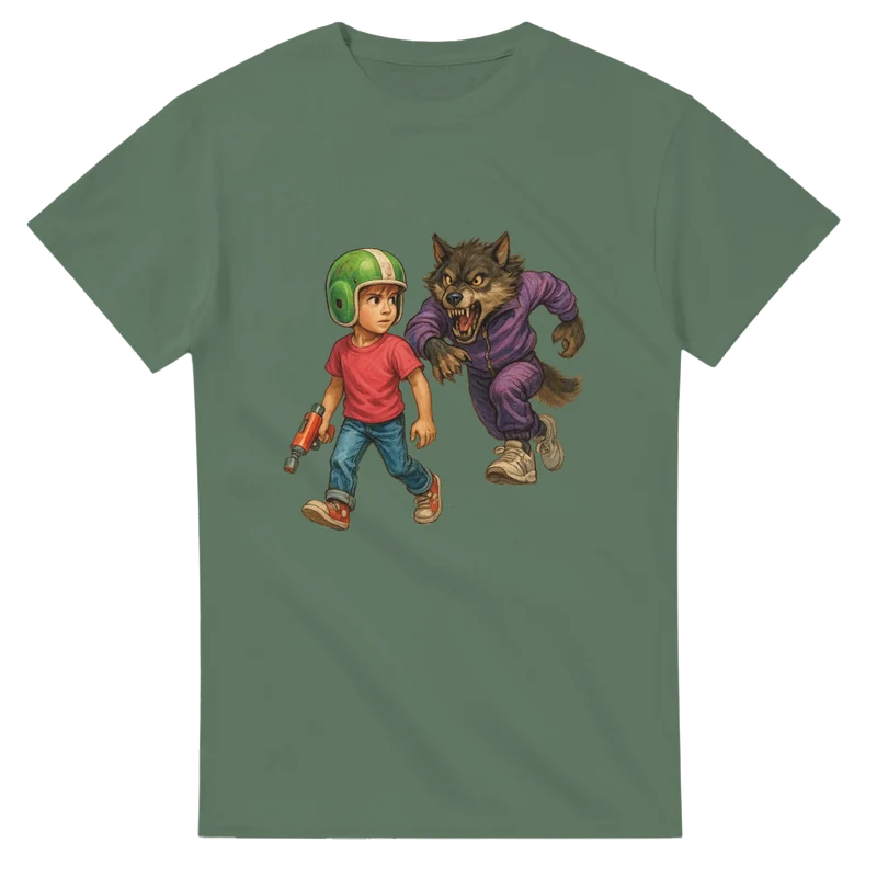 T-shirt Original – Keen & the Wolf