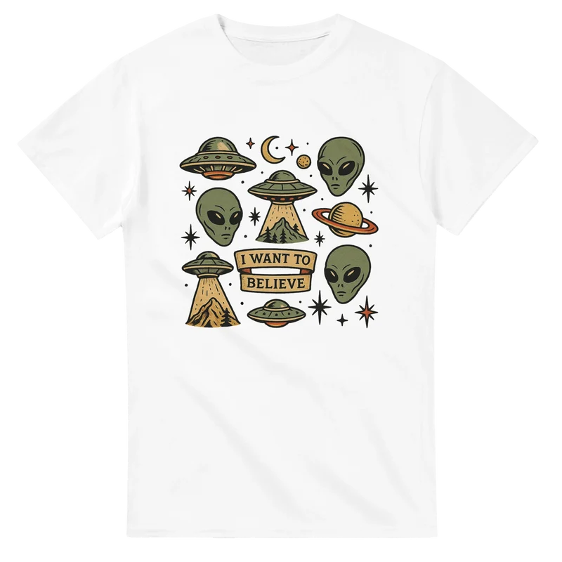 T-shirt Original – I Want to Believe