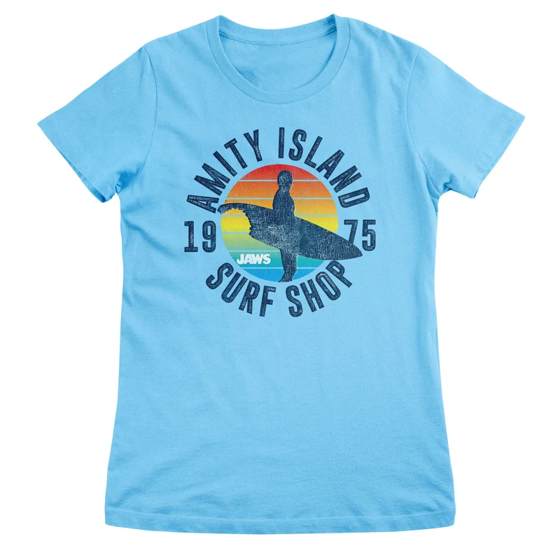 Amity Island Surf Shop Girly Tee