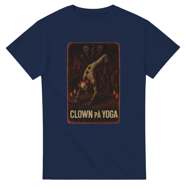T-shirt - Clown på yoga