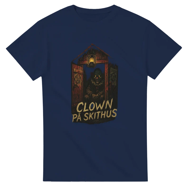T-shirt - Clown på skithus