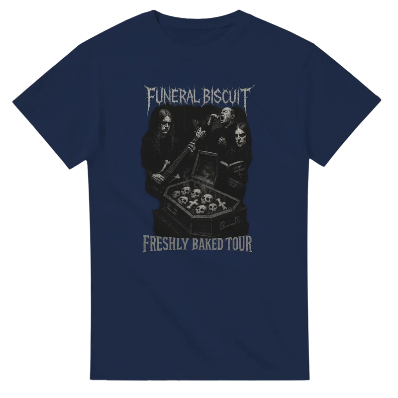 T-shirt - Funeral Biscuit Freshly baked tour