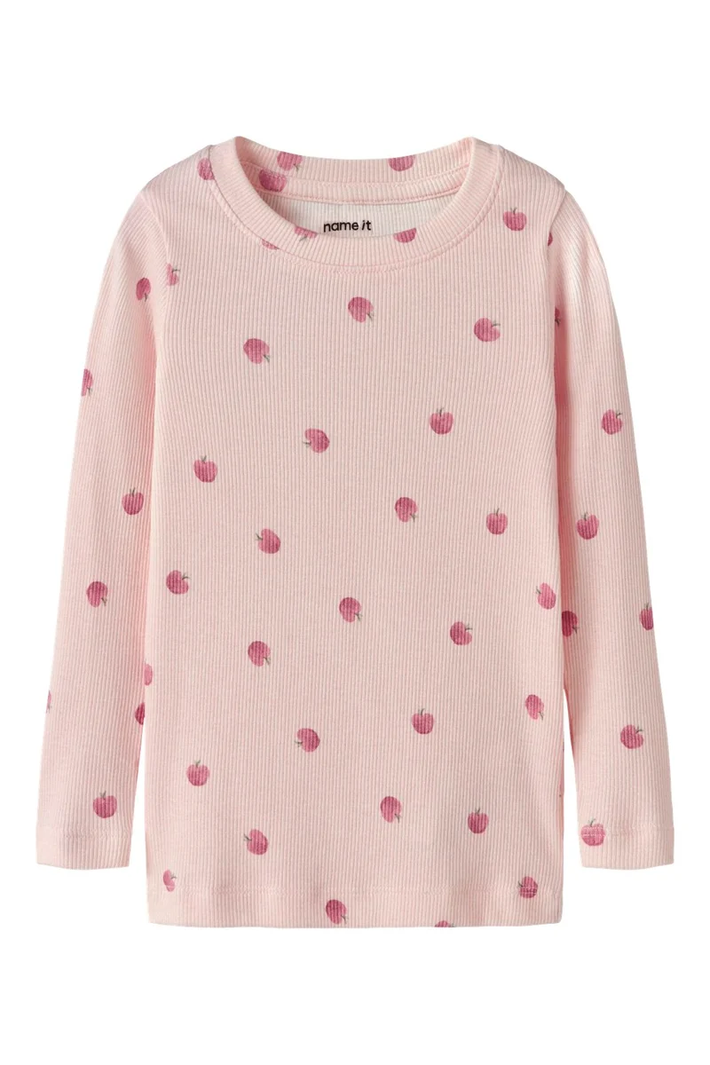 Name It - Nmffoapple Ls Top - 5039134 Cradle Pink