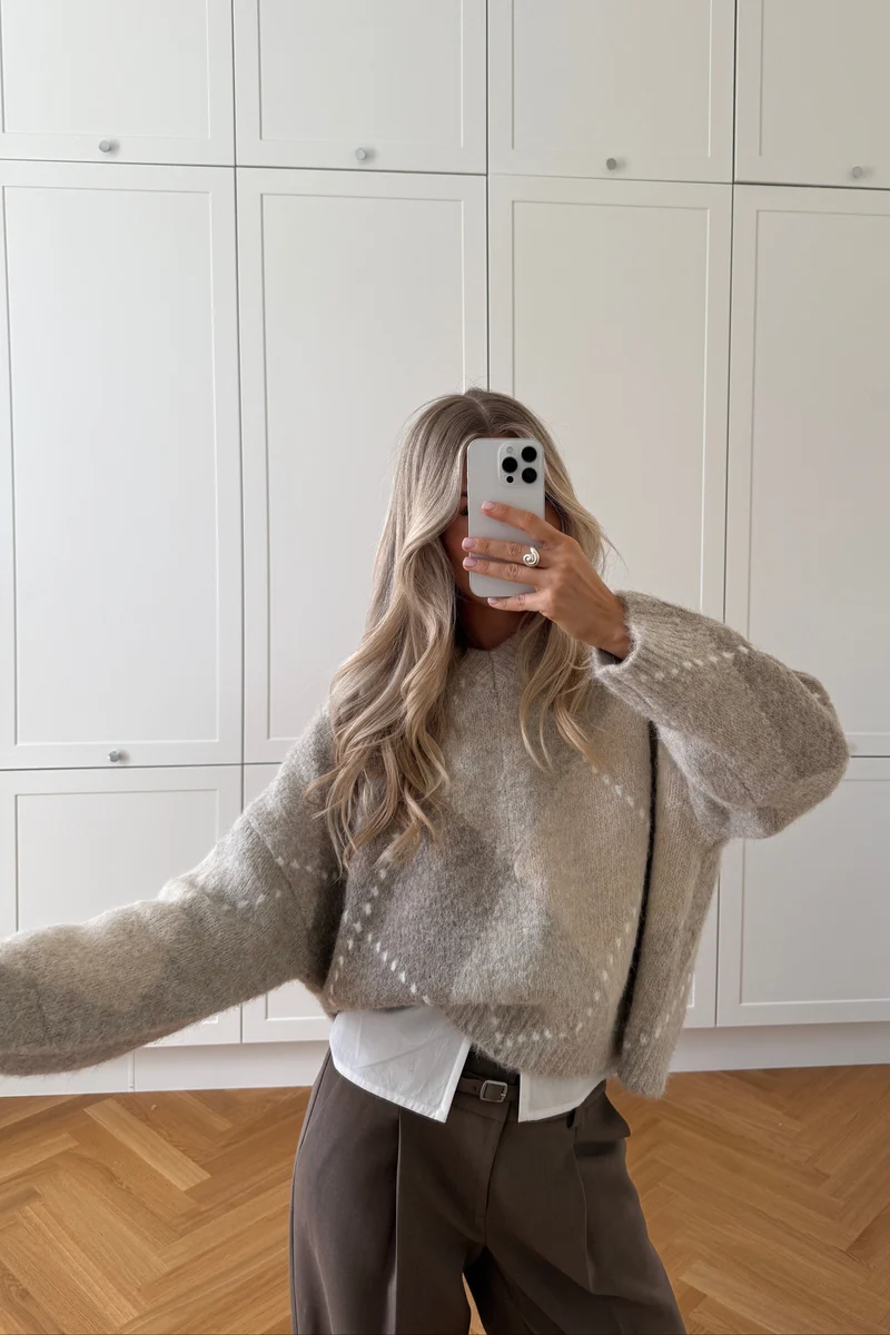 Noella - Lai Knit 14670001 - 650 - Beige Mix