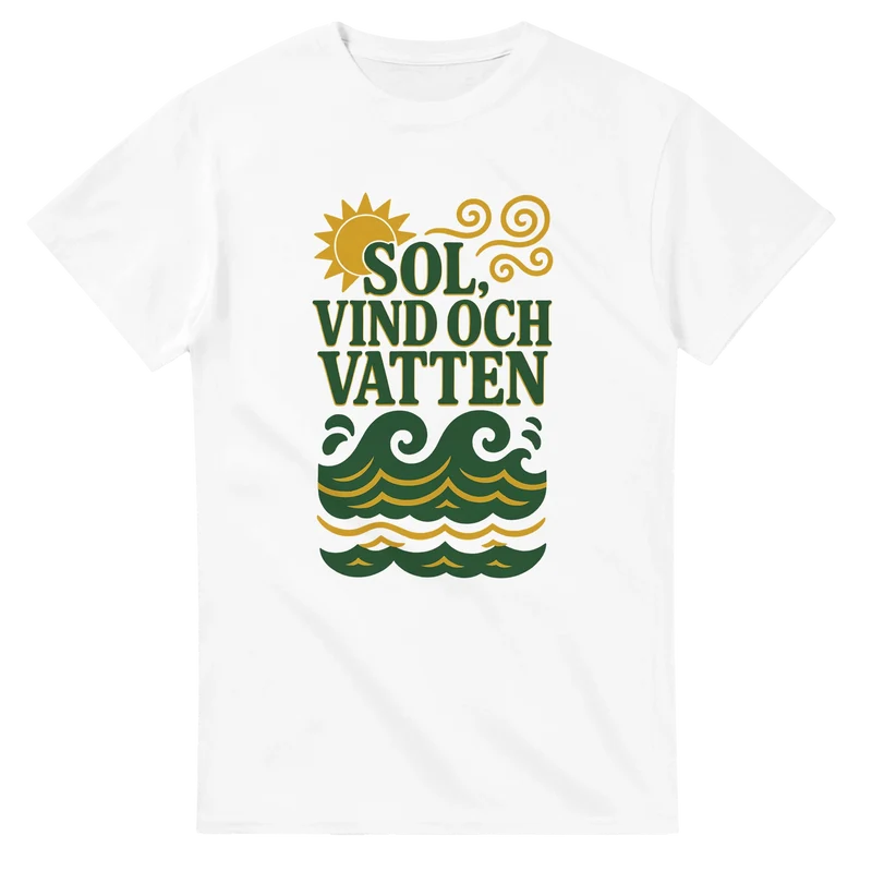 T-shirt Original – Sol, vind och vatten
