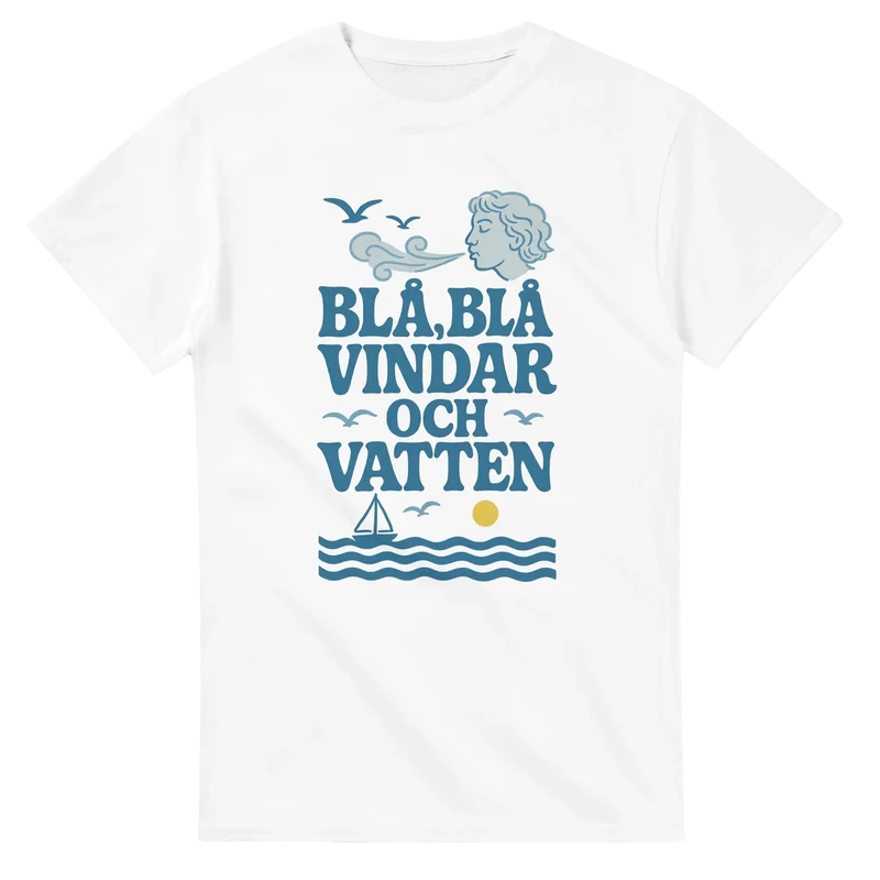 T-shirt Original – Blå, blå vindar och vatten