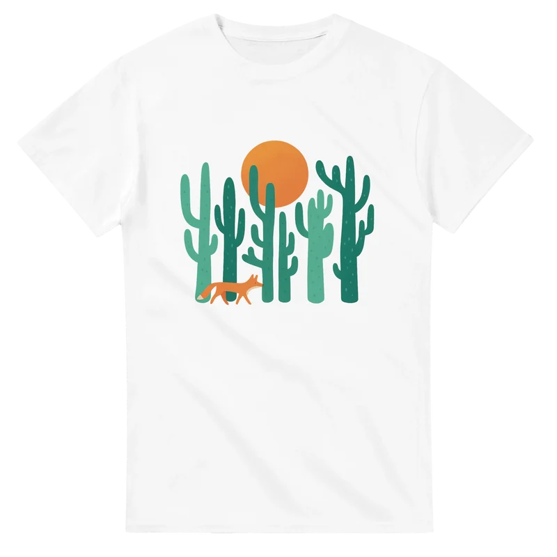 T-shirt Original – Sunset Fox