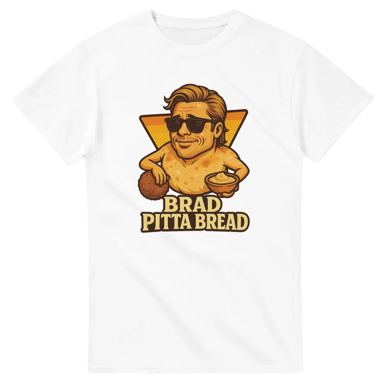 T-shirt - Brad Pitta bread