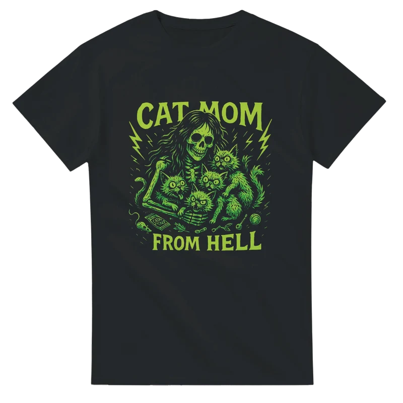 T-shirt Original – Cat Mom From Hell