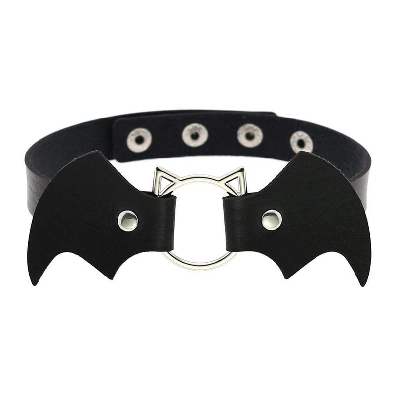Gothic Bat Shape Chokers för kvinnor