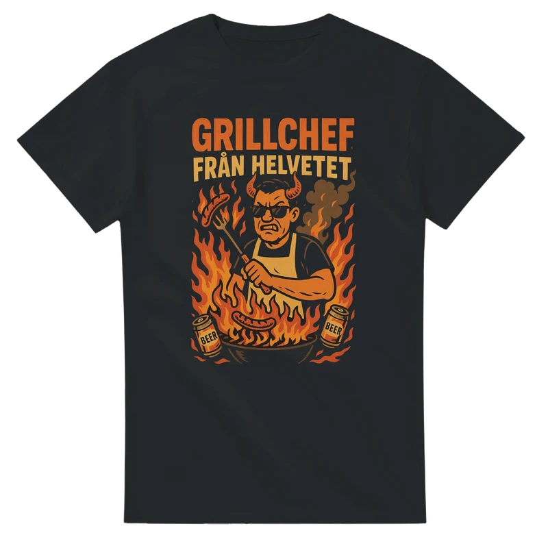 T-shirt Original – Grillchef från Helvetet